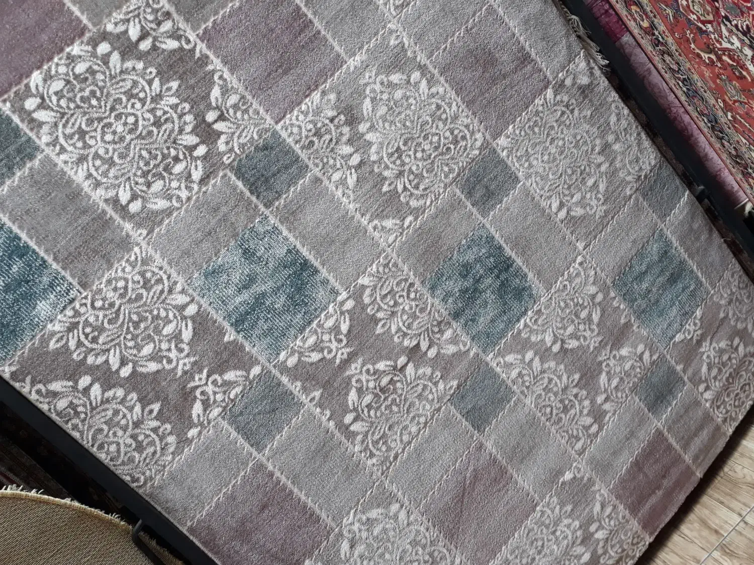 فرش آشپزخانه طرح خشتی ۵۰۰شانه مدرن‌ الوان رنگ|فرش|تبریز, |دیوار