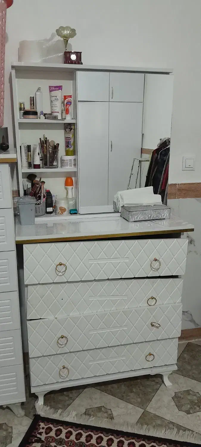 درآورمیزآرایش|جاکفشی، کمد، دراور|خرم‌آباد, |دیوار