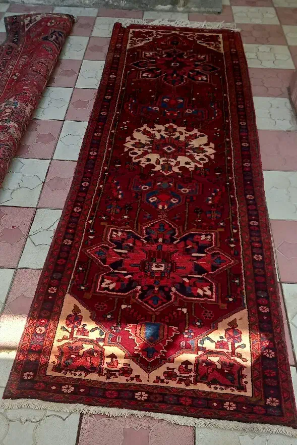 فرش طبیعی دست بافت سه میلیون|فرش|مشگین شهر, |دیوار