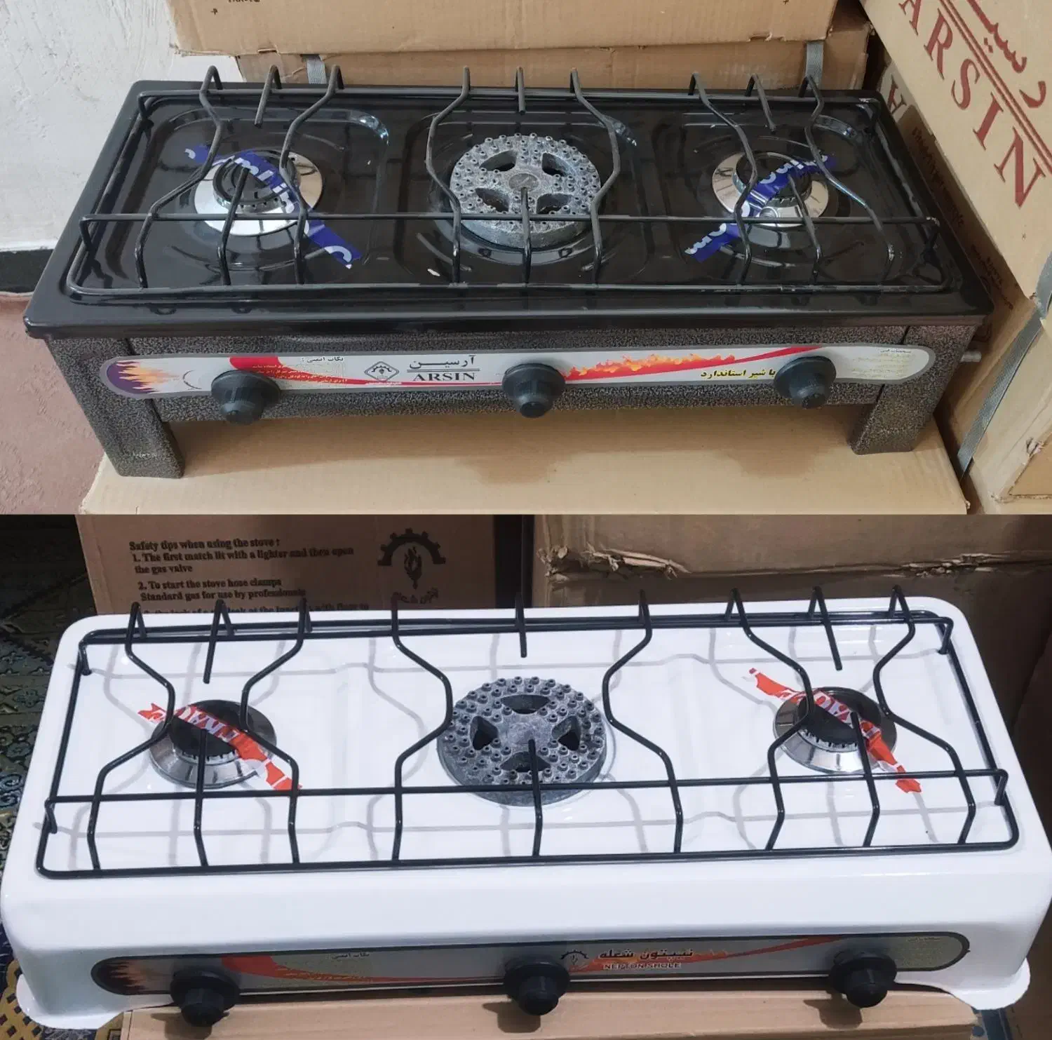 اجاق گاز های لعابی کیفیت بالا استاندارد ممسنی|اجاق گاز و لوازم برقی پختوپز|نورآباد ممسنی, |دیوار