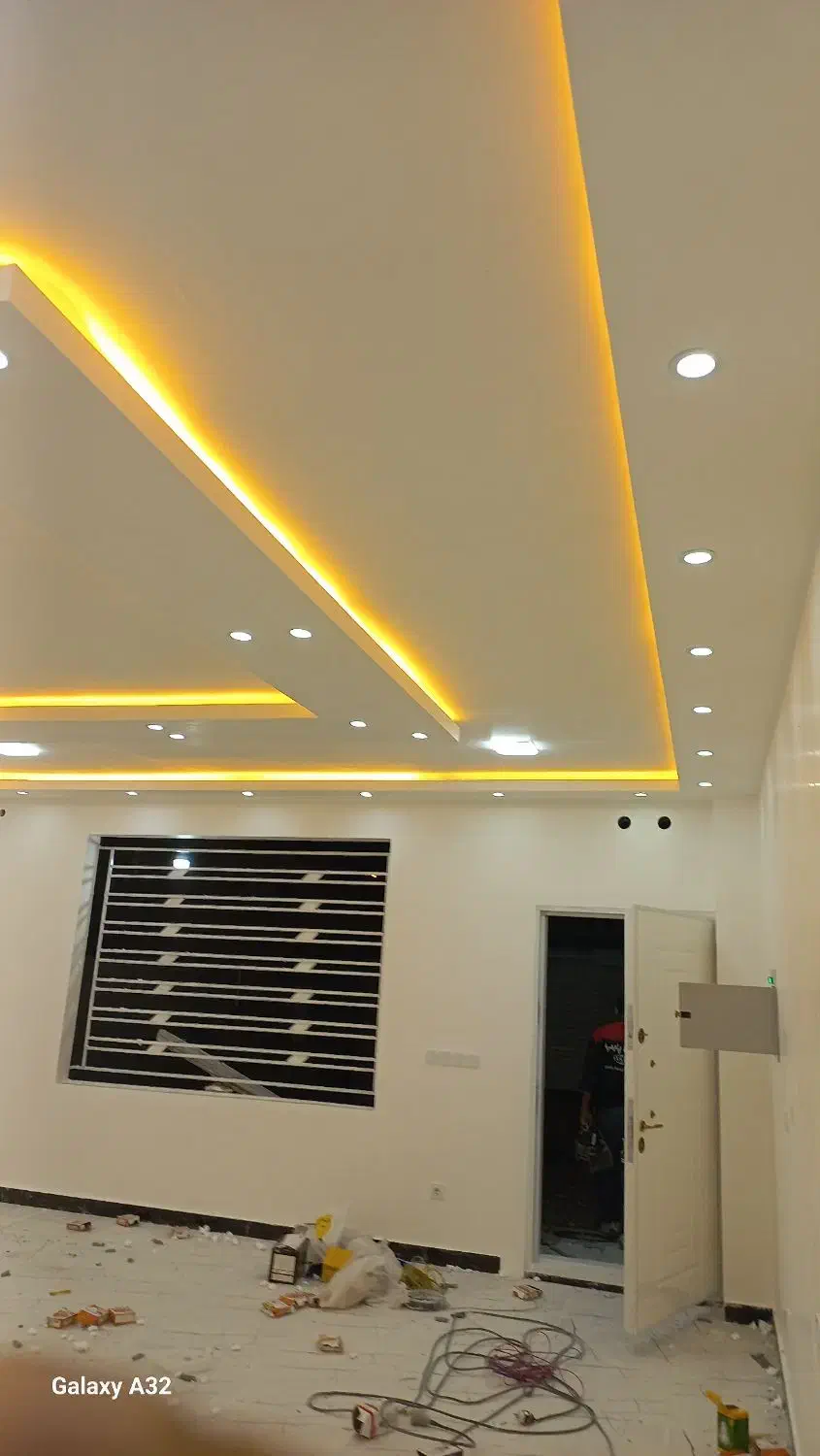 گج کاری وسفید کار ی باکیفیت بالا|خدمات پیشه و مهارت|بندر کنگان, |دیوار