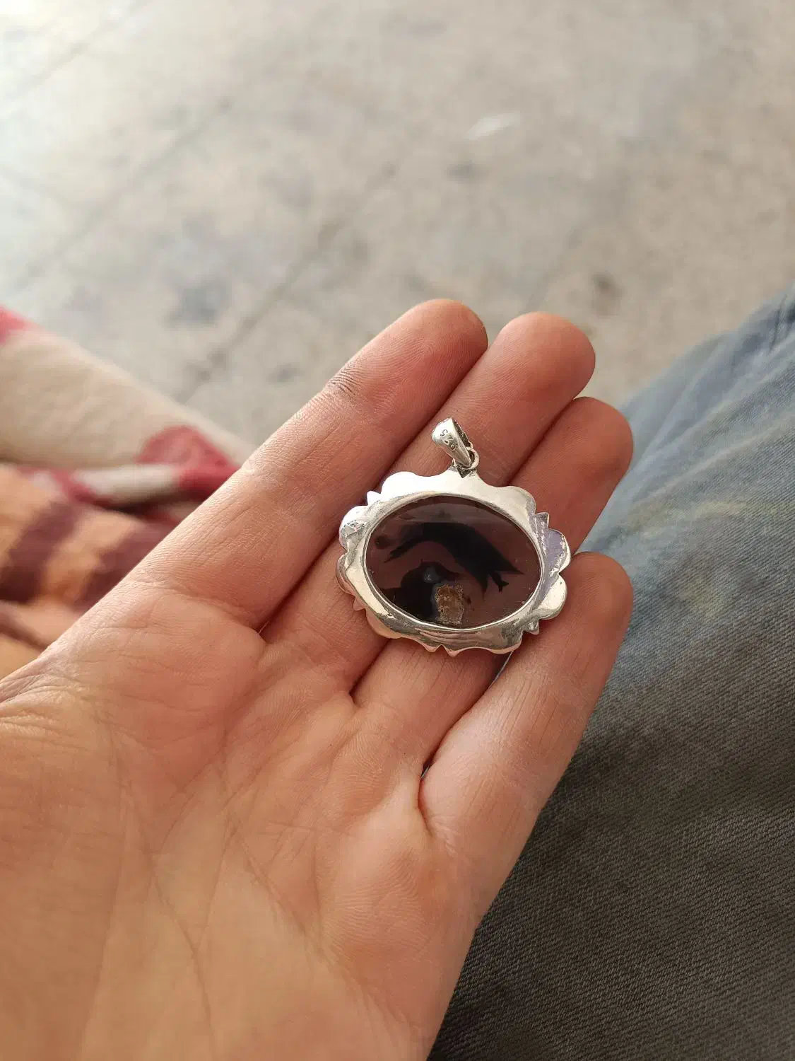 پلاک گردنی نقره|جواهرات|همدان, |دیوار