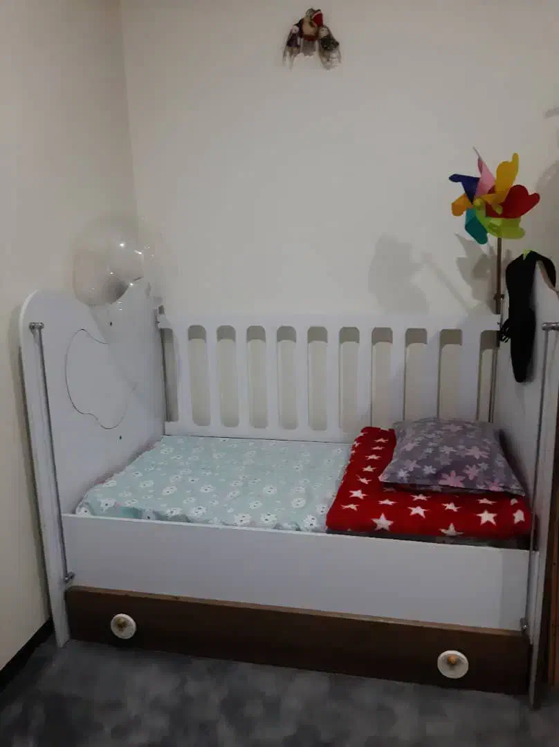 سرویس تخت و کمد کودک|تخت و سرویس خواب|گرمدره, |دیوار