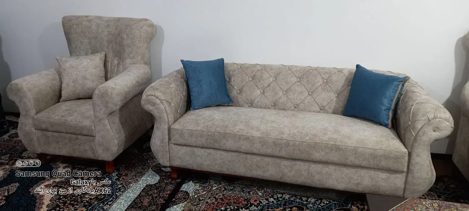 این دست مبل نونوهست قیمت هم30/000/000میلیون تومان|مبلمان خانگی و میز عسلی|علیآباد کتول, |دیوار