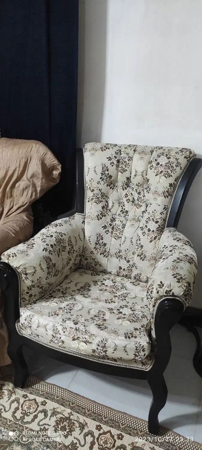 مبل هفت نفره با روکش|مبلمان خانگی و میز عسلی|ماهدشت, |دیوار