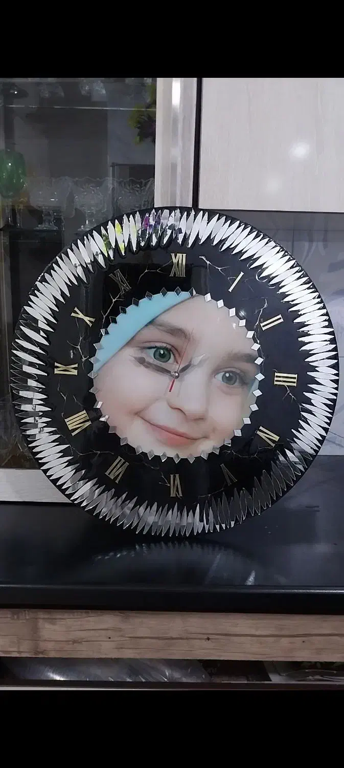 ساعت رزینی|ساعت دیواری و تزئینی|آبادان, |دیوار