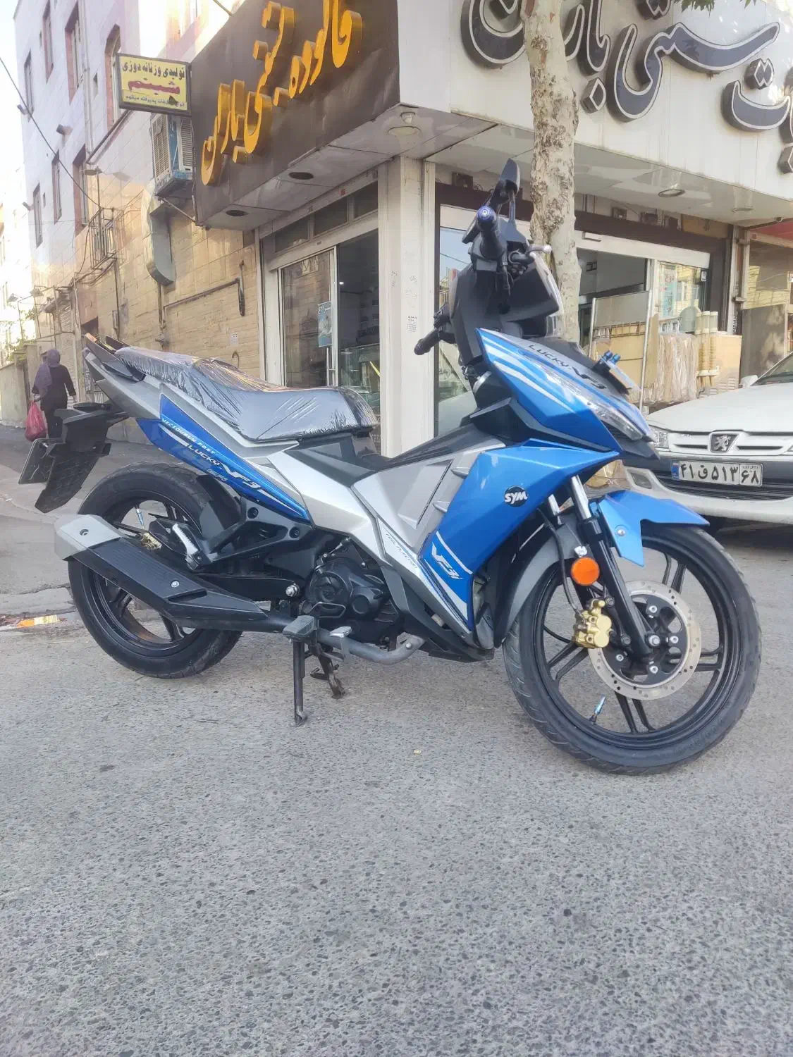 لاکی مدل آخر ۱۴۰۰ قیمت ۱۷۵|موتورسیکلت|فردیس, شهرک شهید حسینی|دیوار