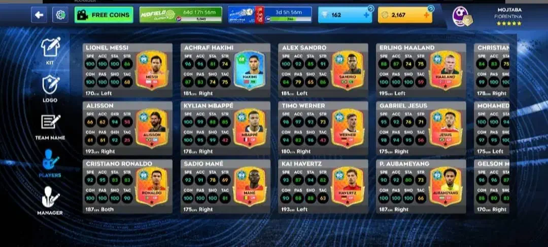 اکانت دریم لیگ|کنسول، بازی ویدئویی و آنلاین|تهران, امیر بهادر|دیوار