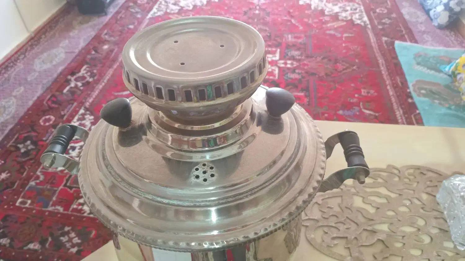 سماور مجلسی غفاری|سماور، چای‌ساز، قهوه‌ساز|سهند, |دیوار