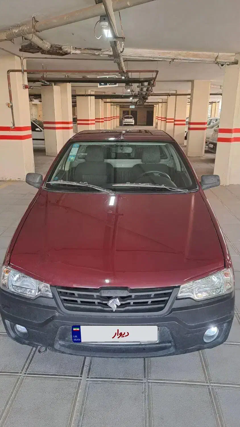 وانت آریسان ۲ عنابی|خودرو سواری و وانت|اصفهان, کوی شهید کشوری|دیوار