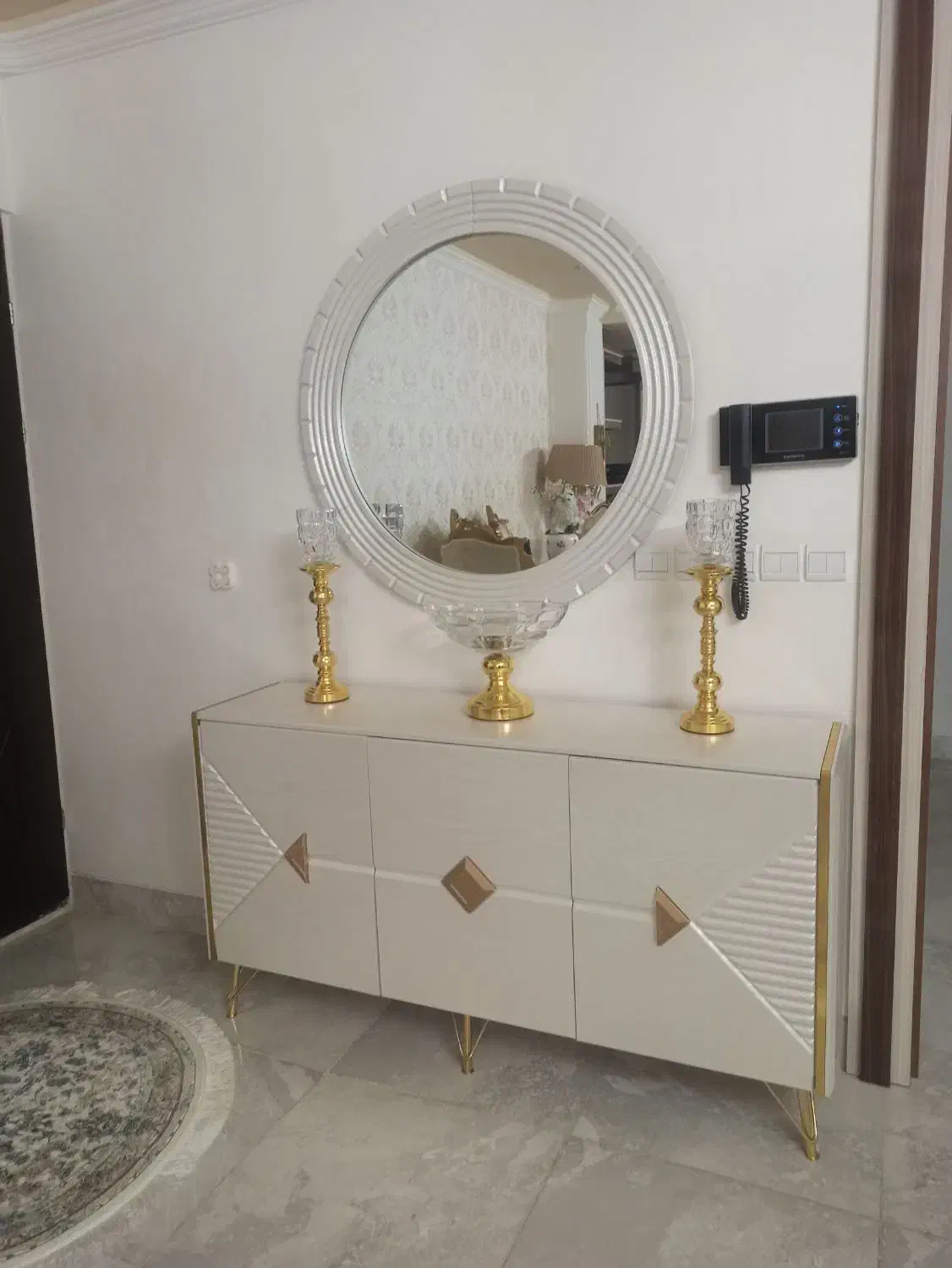 آینه کنسول و میز تیوی|بوفه، ویترین، کنسول|ارومیه, |دیوار