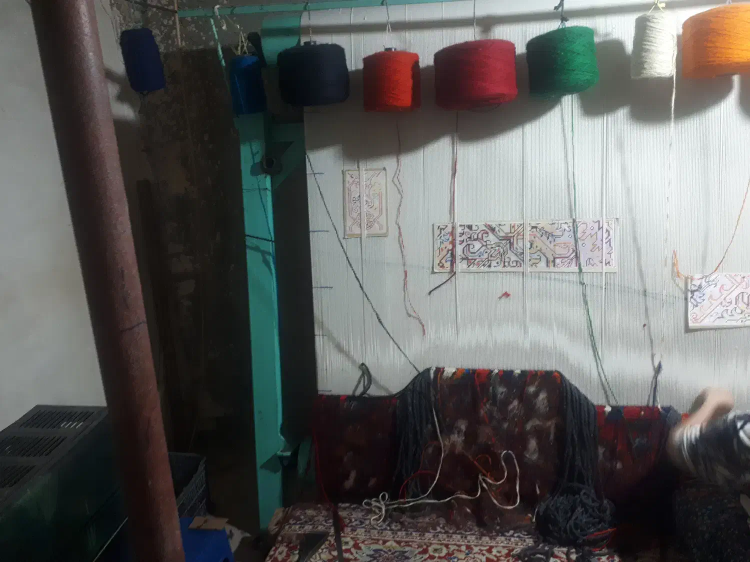 فرش دستباف شربیان یک جفت هر کدام ۶ متری|فرش|کهریزک, |دیوار