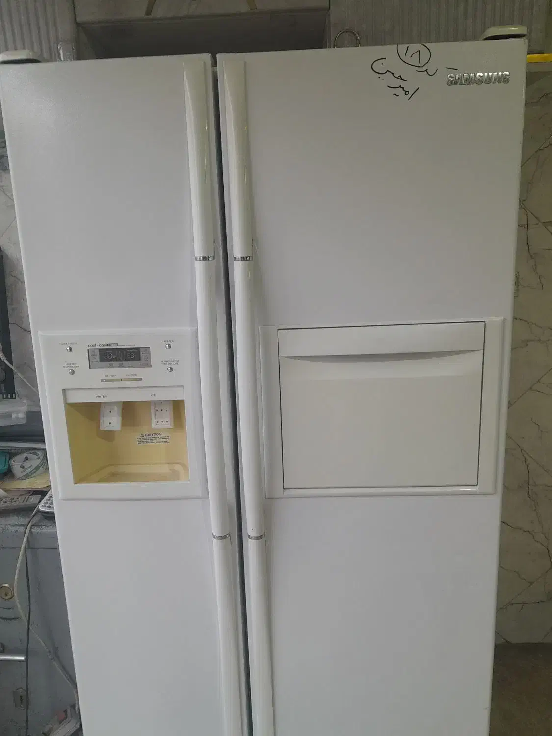 یخچال ساید سامسونگ درحدخشک سمساری کوهکن فلکه بسیج|یخچال و فریزر|زابل, |دیوار