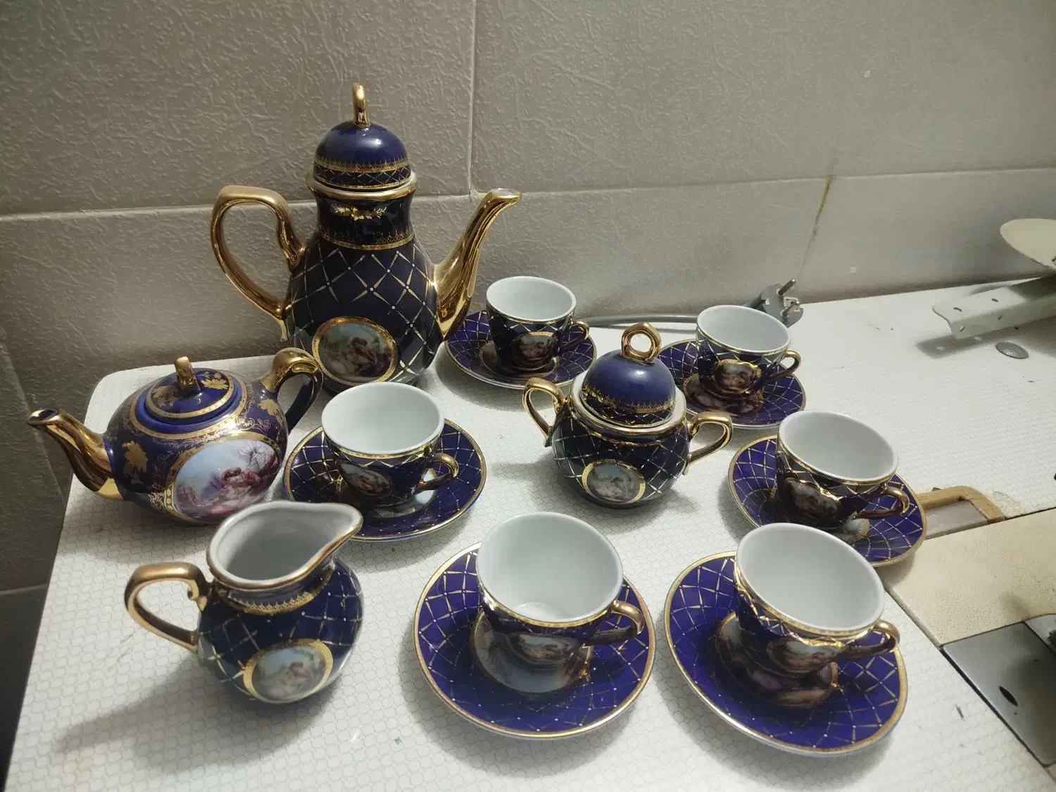 سرویس سورمه ای|صنایع دستی و سایر لوازم تزئینی|یزد, |دیوار