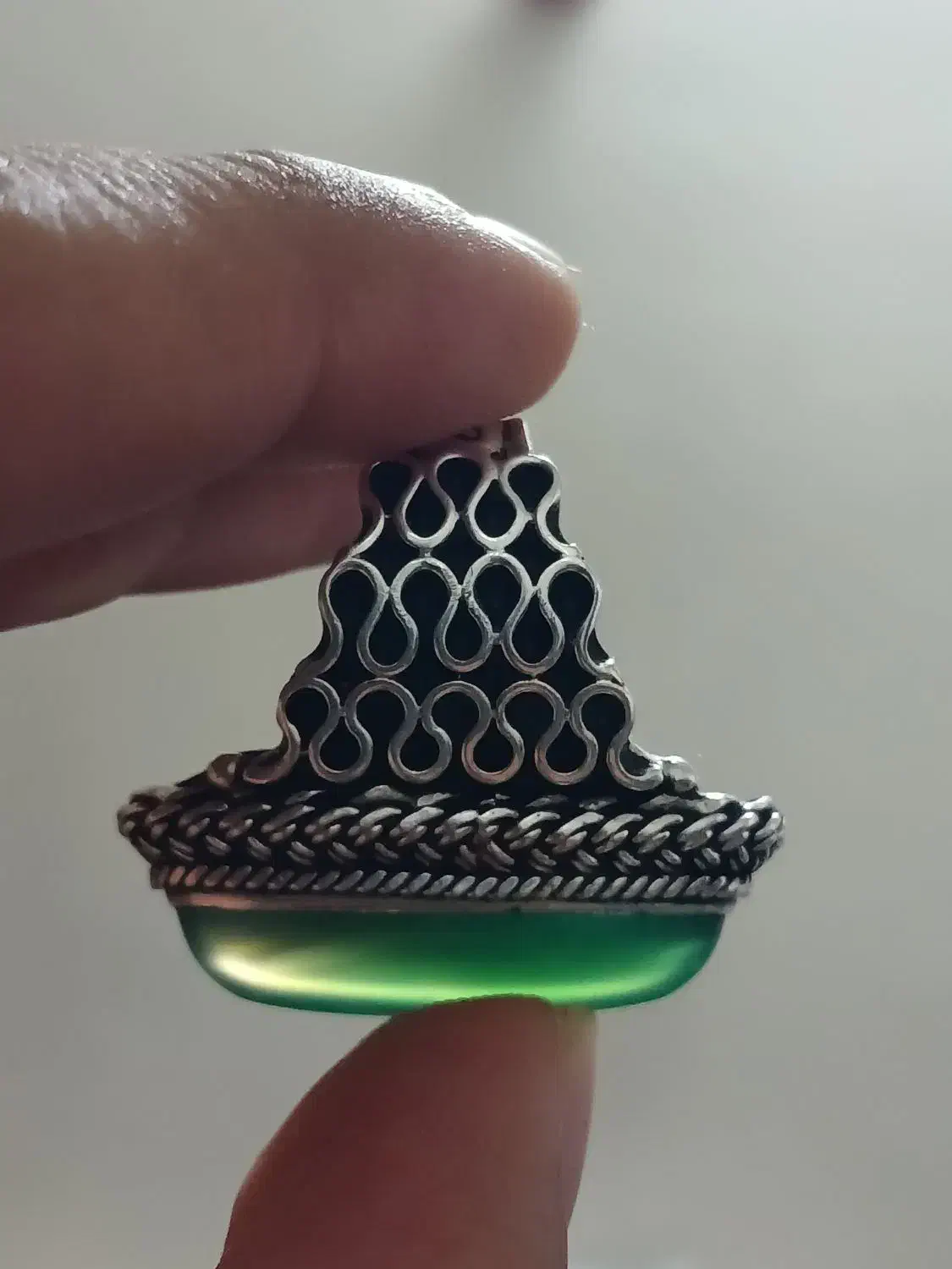 انگشتر نقره دست‌ساز کلکسیونی|جواهرات|تهران, زعفرانیه|دیوار