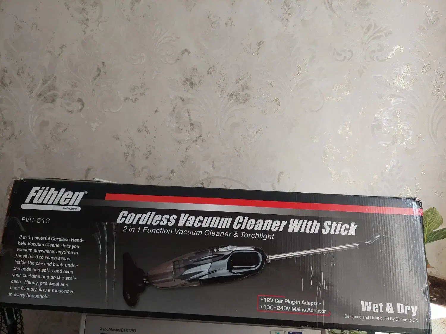 جارو شارژی سالم نو نو داخل کارتن|جاروبرقی، جارو شارژی، بخارشو|همدان, |دیوار