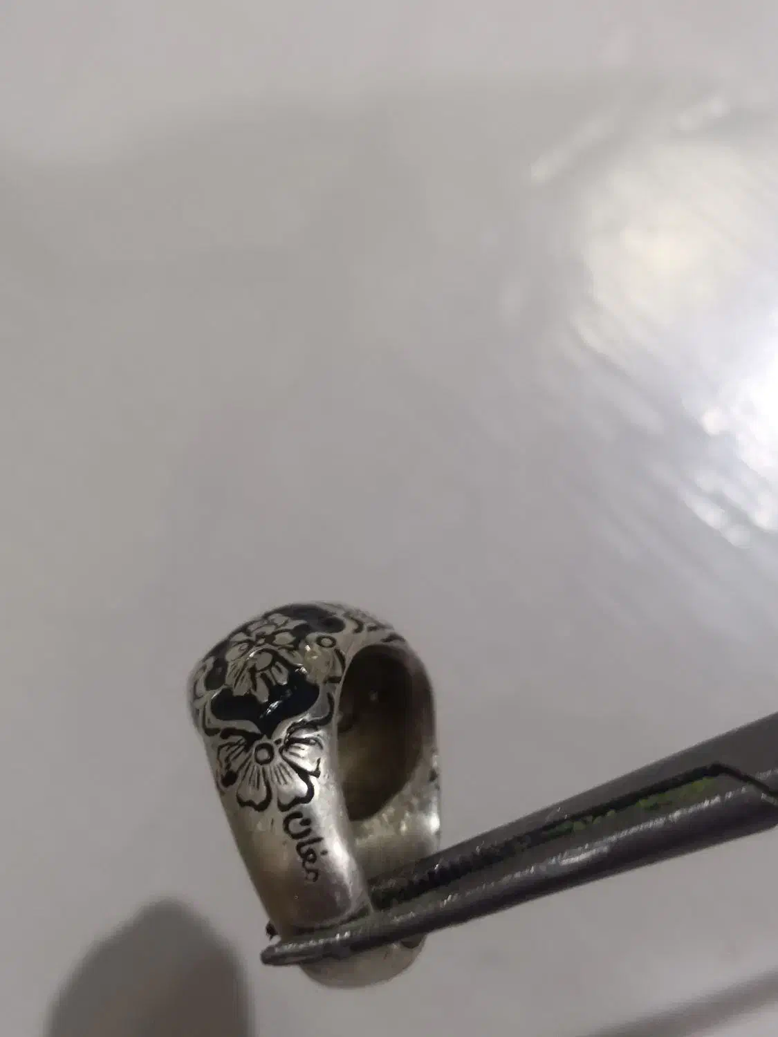 انگشتر فیروزه نیشابور رکاب نقره|جواهرات|کاشمر, |دیوار