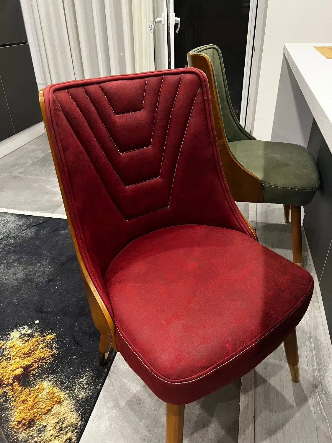 صندلی برند طوس چوب راش|میز و صندلی غذاخوری|فشم, |دیوار