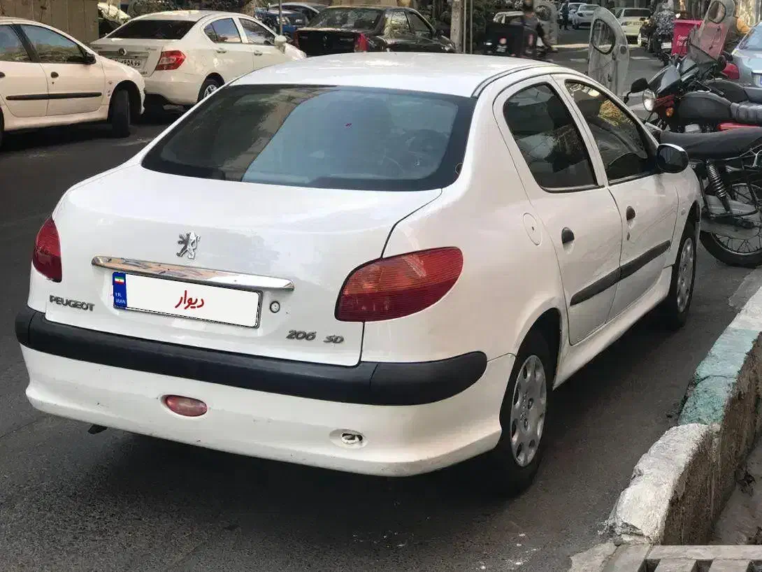 206 SD مدل۱۳۸۹|خودرو سواری و وانت|گرگان, |دیوار