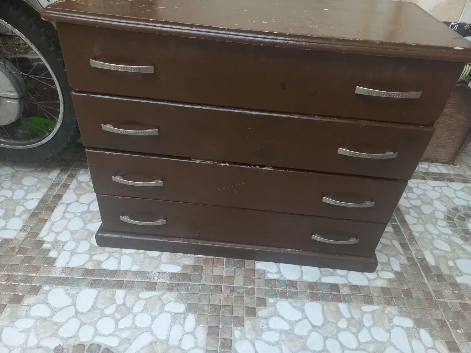 دراور چوبی بدون دستگیره|جاکفشی، کمد، دراور|تبریز, |دیوار