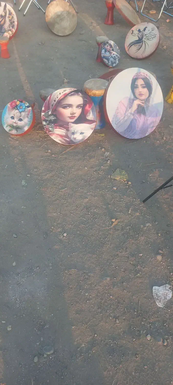 دف و دایره|سازهای سنتی|علی‌آباد کتول, |دیوار