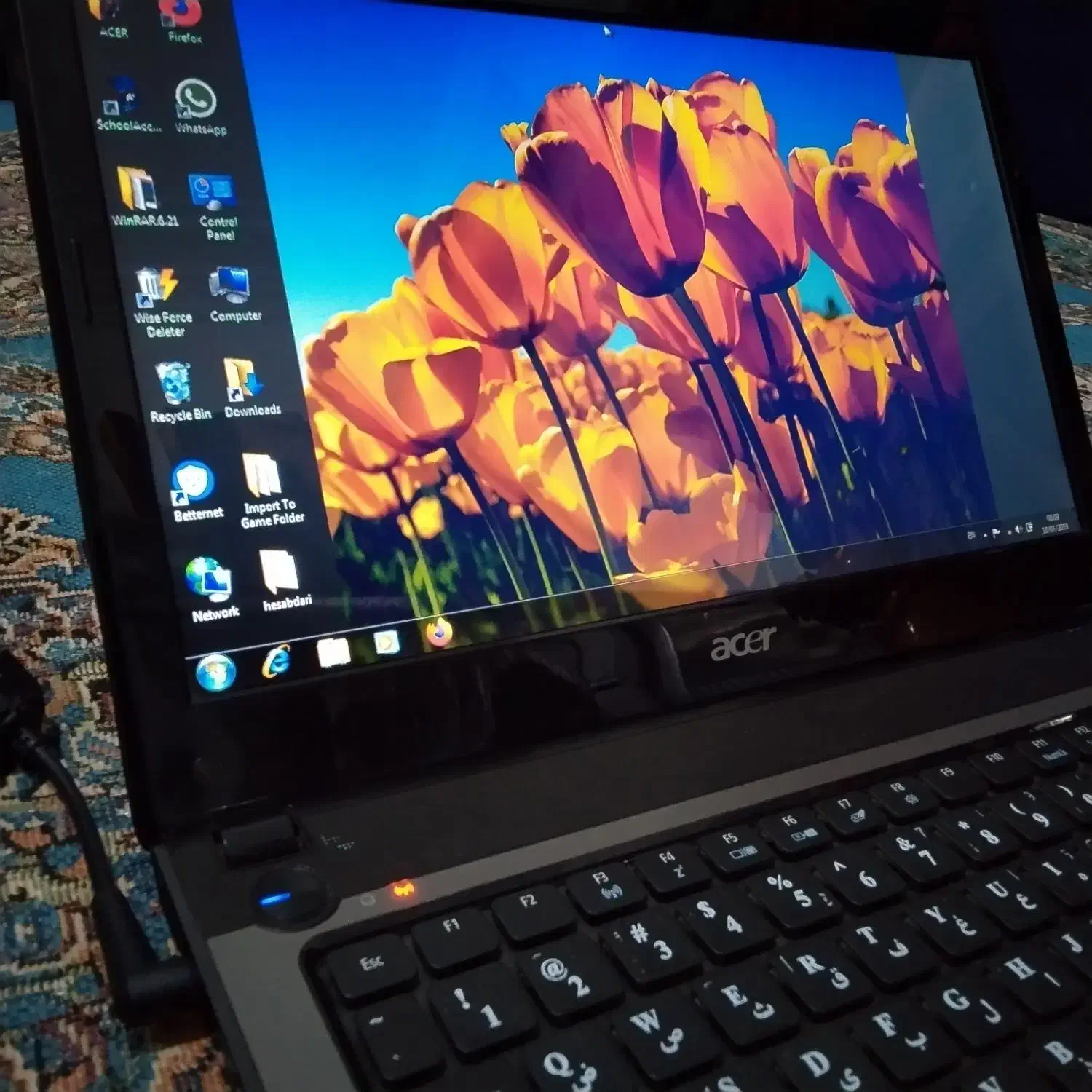 لپ تاپ خشک (acer)|رایانه همراه|سرباز, |دیوار