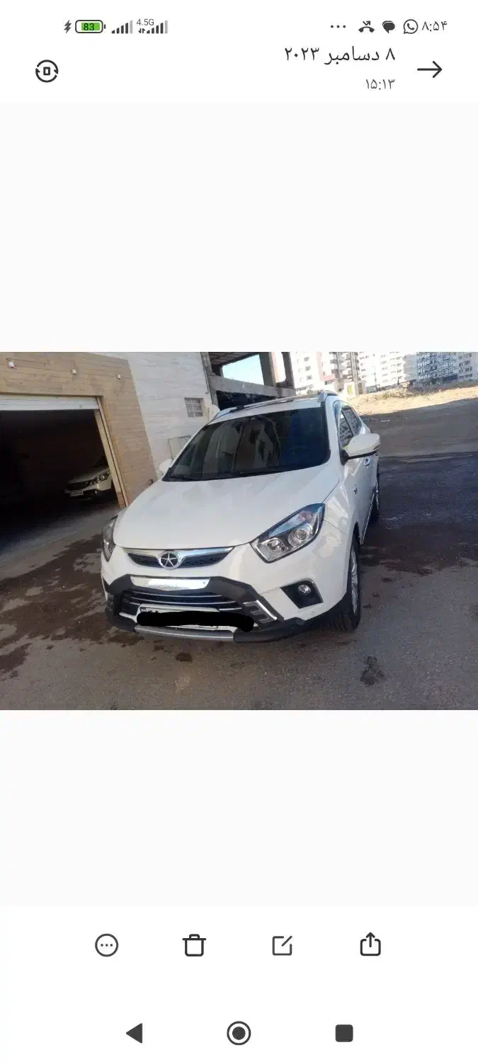 جک s5 مدل 97 موتور بزرگ 2000 خانگی|خودرو سواری و وانت|شیراز, فرهنگ شهر|دیوار