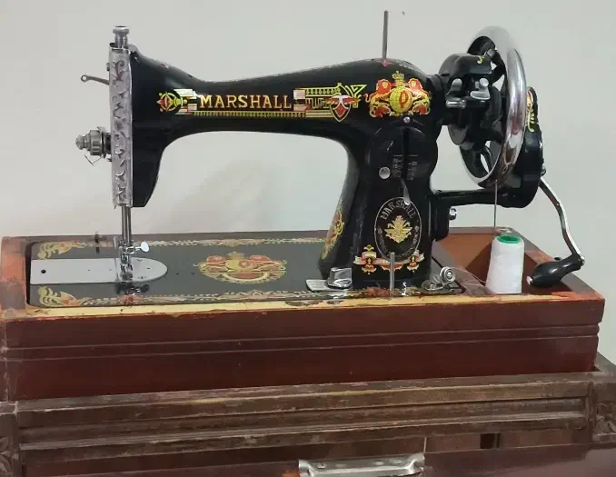 چرخ خیاطی قدیمی مارشال|چرخ خیاطی و ریسندگی|تهران, امام حسین|دیوار