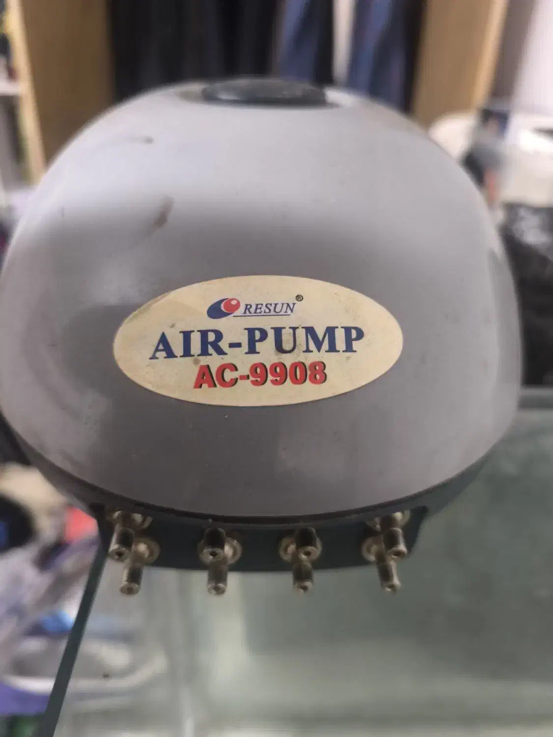 پمپ هوای آکواریوم ۸ لول|لوازم جانبی حیوانات|رشت, منظریه|دیوار