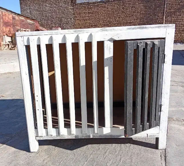 لانه حیوانات خانگی با چوب روس|لوازم جانبی حیوانات|ابهر, |دیوار