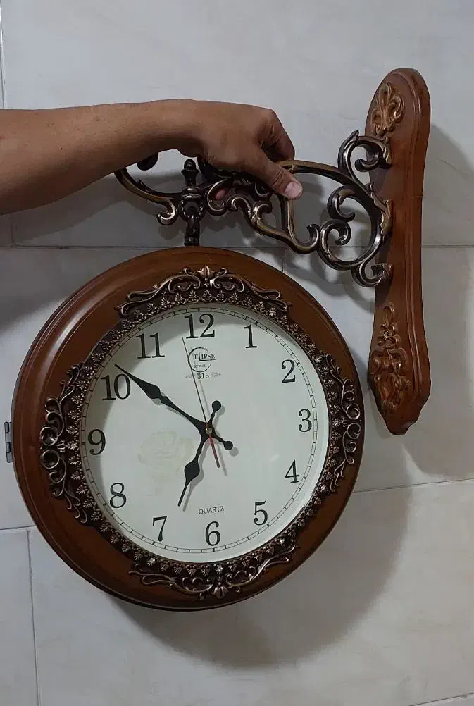 ساعت دیواری دو طرفه|ساعت دیواری و تزئینی|آبادان, |دیوار