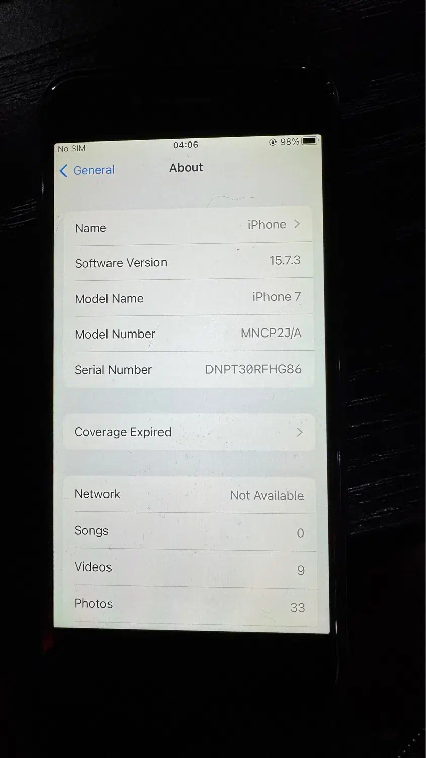 آیفون ۷ ۱۲۸گیگ کاملا سالم باحسگر اثرانگشت|موبایل|تهران, شکوفه (عبدل آباد)|دیوار