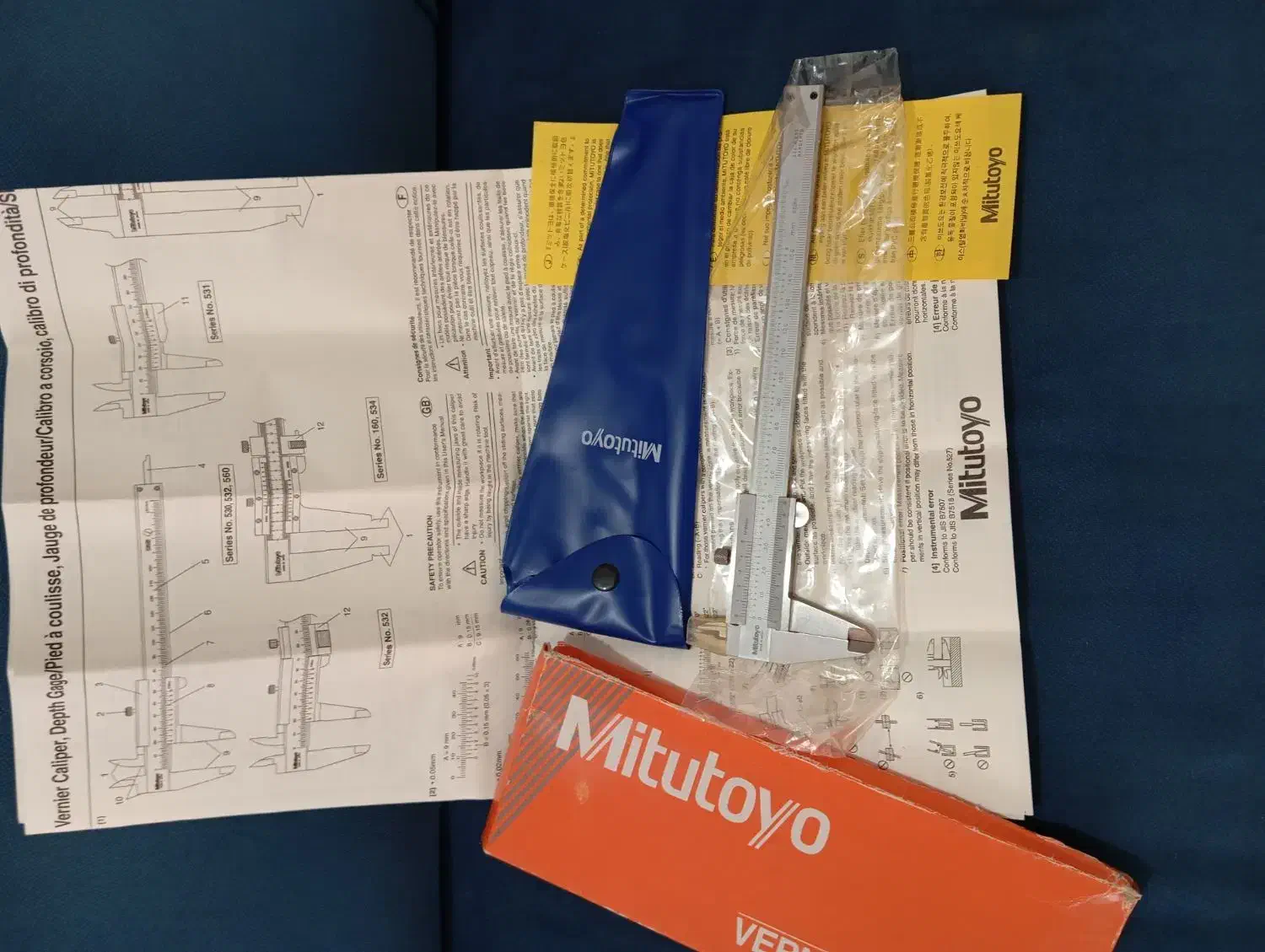 کولیس ورنیر (آنالوگ) میتوتویو ژاپن ۱۵ سانت آکبند|ابزارآلات|عباس‌آباد, |دیوار