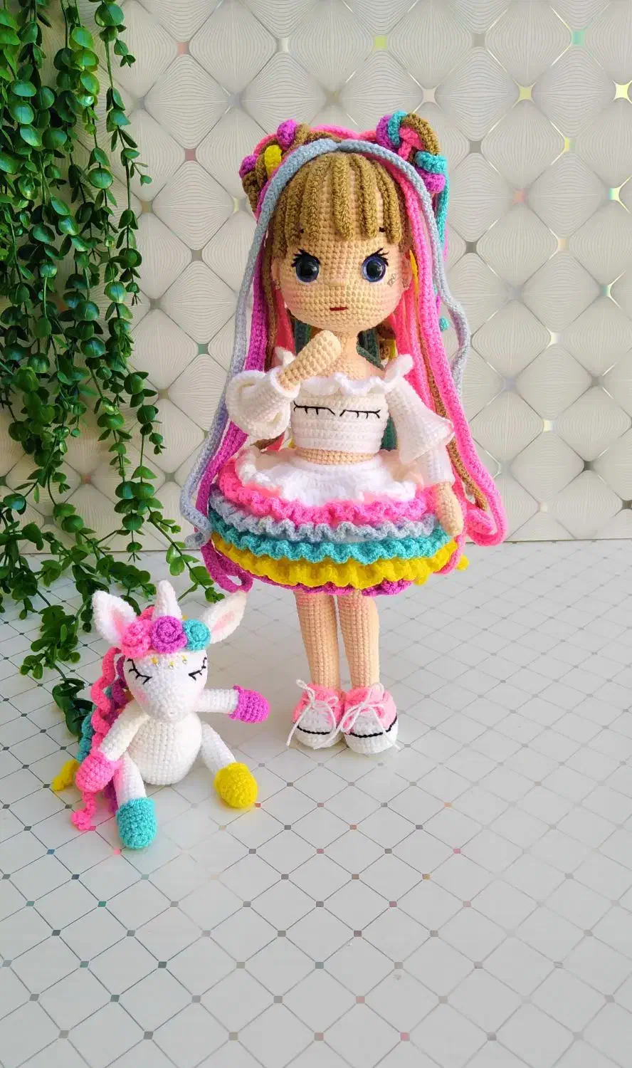 عروسک بافتنی ترند|اسباببازی بچه|نیشابور, هفده شهریور|دیوار