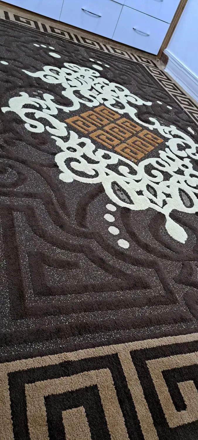 گلیم ۶ متری طلاکوب دو جفت|گلیم، جاجیم، گبه|گرگان, |دیوار