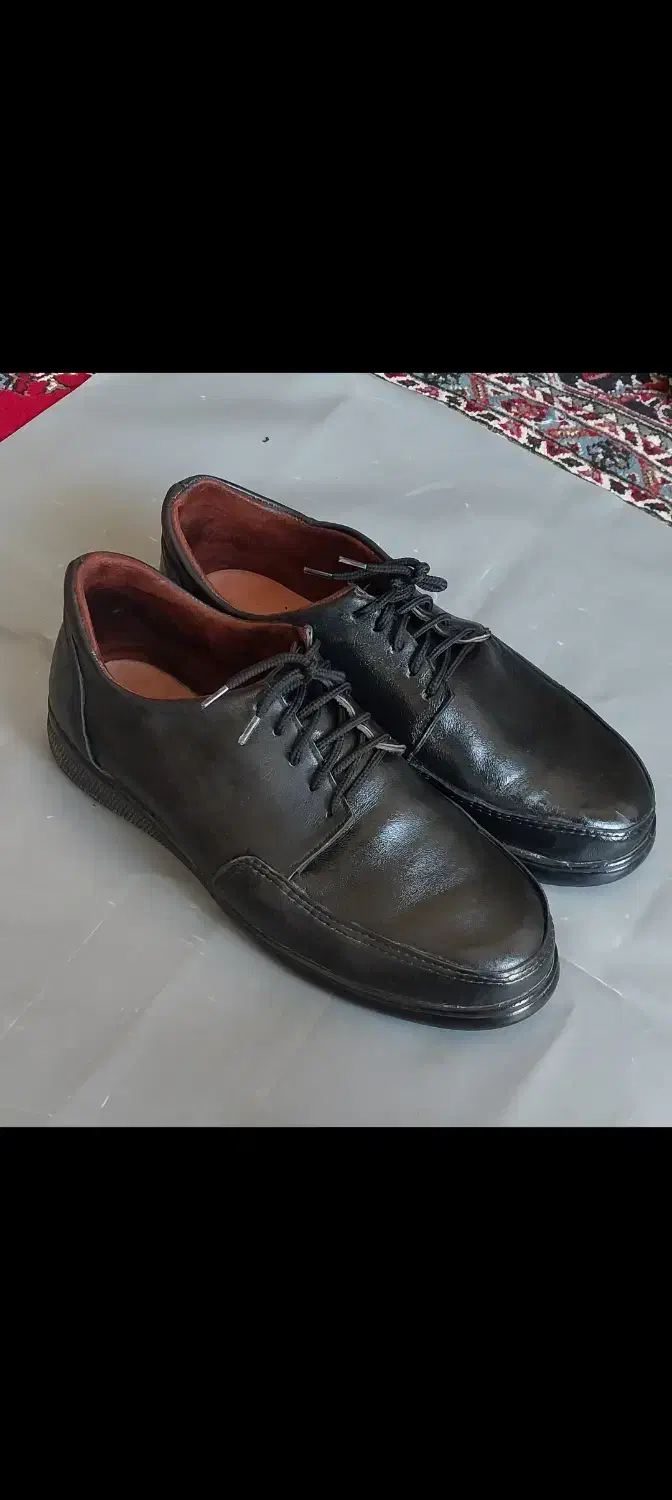 کفش چرم مردانه سایز 43|کیف، کفش، کمربند|مشگین شهر, |دیوار