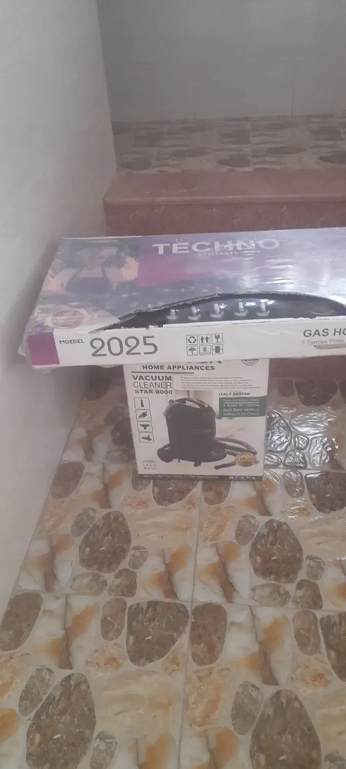 فروش یک جاروبرقی ویک عدد گاز صفحه شیشه ای|اجاق گاز و لوازم برقی پختوپز|فیروزآباد (فارس), |دیوار