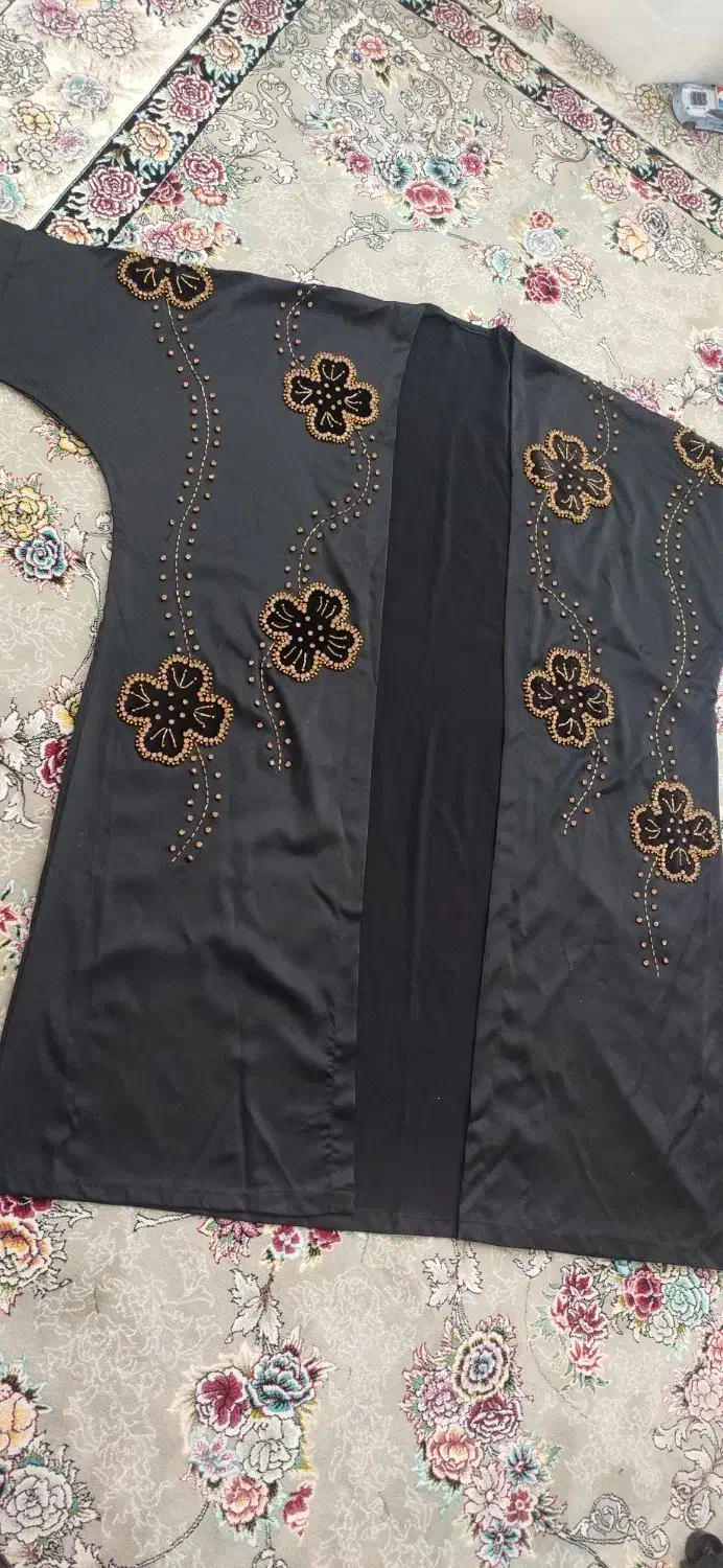 مانتو عبایی در حد نو|لباس|جوانرود, |دیوار