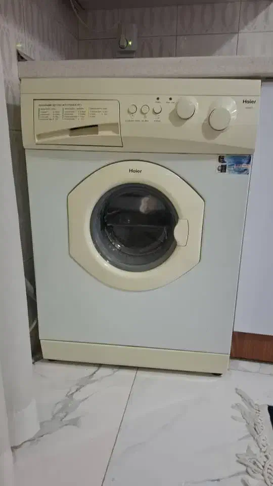 لباسشویی هایر 7 کیلویی|ماشین لباسشویی و خشککن لباس|نسیمشهر, |دیوار
