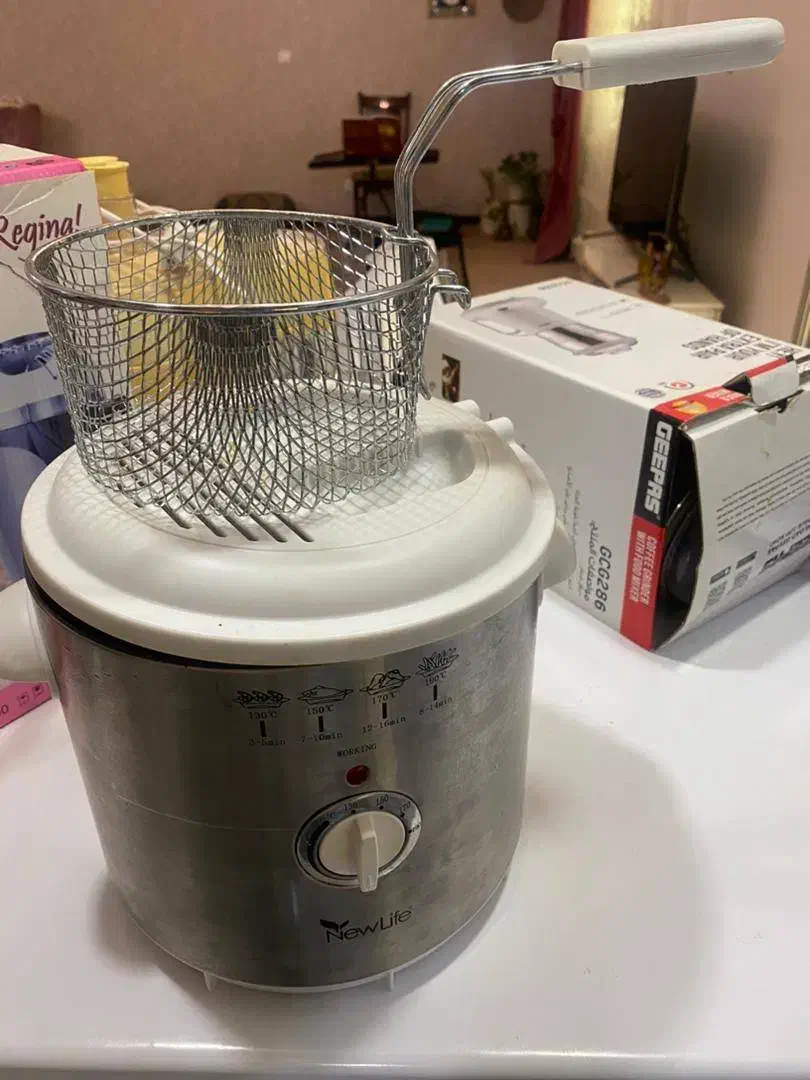 سرخ کن نیولایف|اجاق گاز و لوازم برقی پختوپز|جم, |دیوار