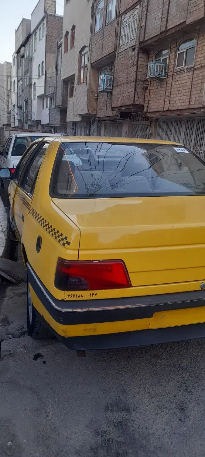 پژوتاکسی گردشی ۹۶|خودرو سواری و وانت|قم, شهرک طالقانی|دیوار