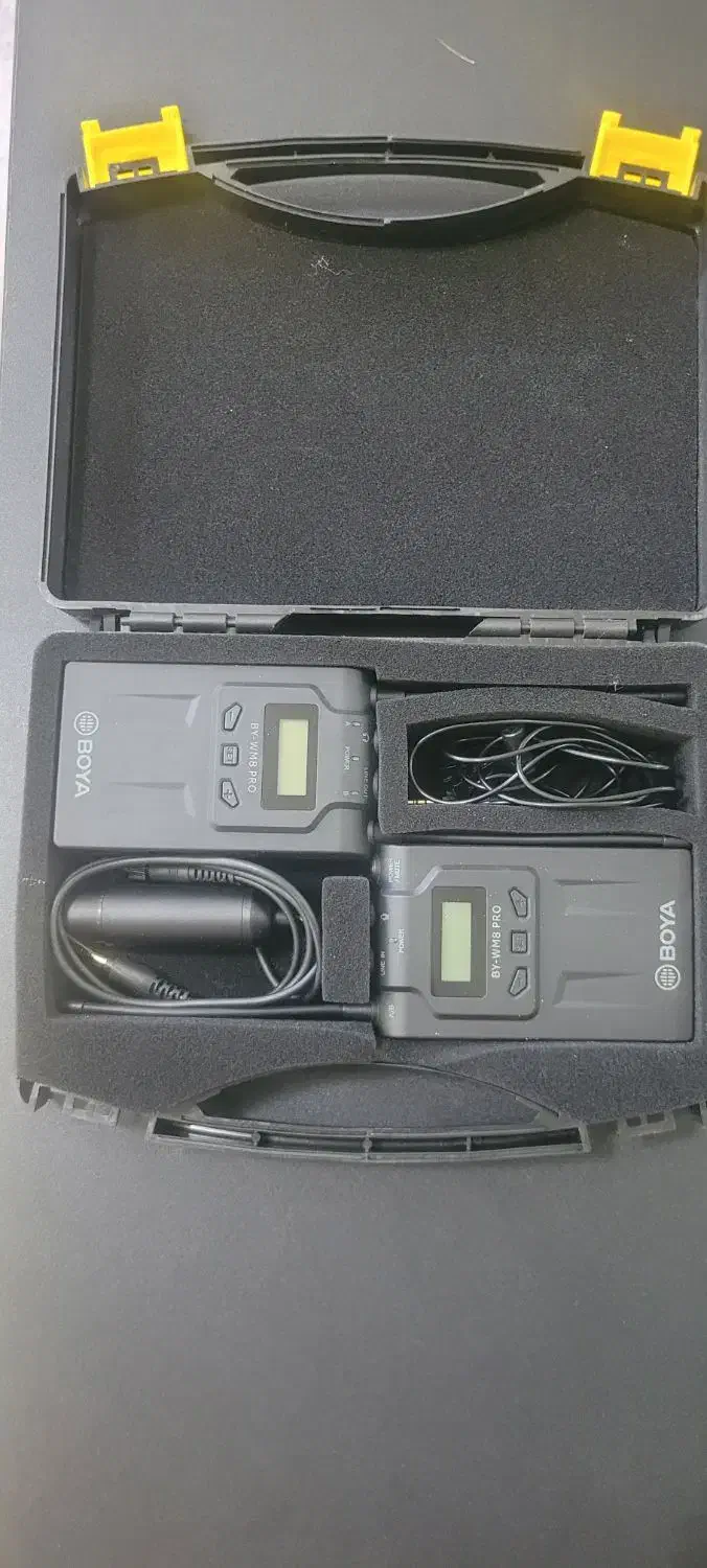 میکروفون بیسیم حرفهای BOYA BY-WM8 Pro|صوتی و تصویری|اصفهان, ملکشهر|دیوار