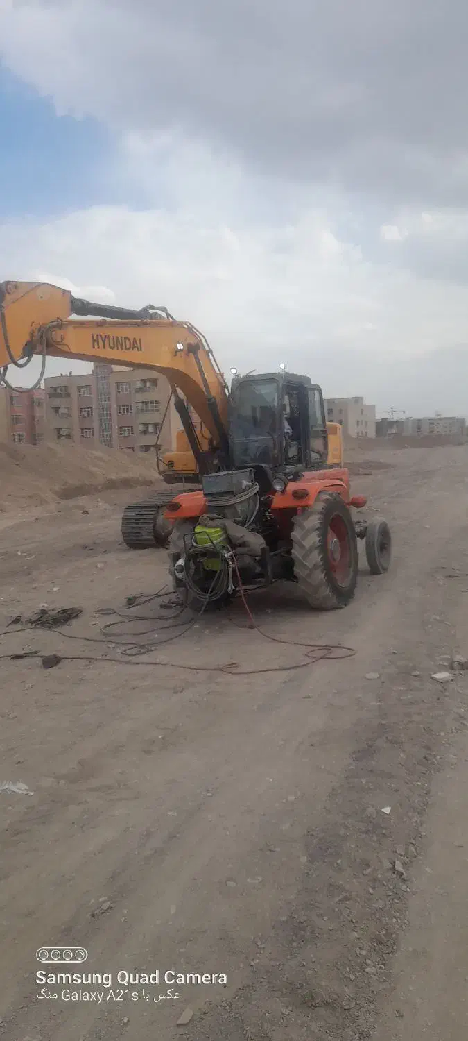 برشکاری وجوشکاری سیار با تراکتور|خدمات پیشه و مهارت|زاهدان, |دیوار