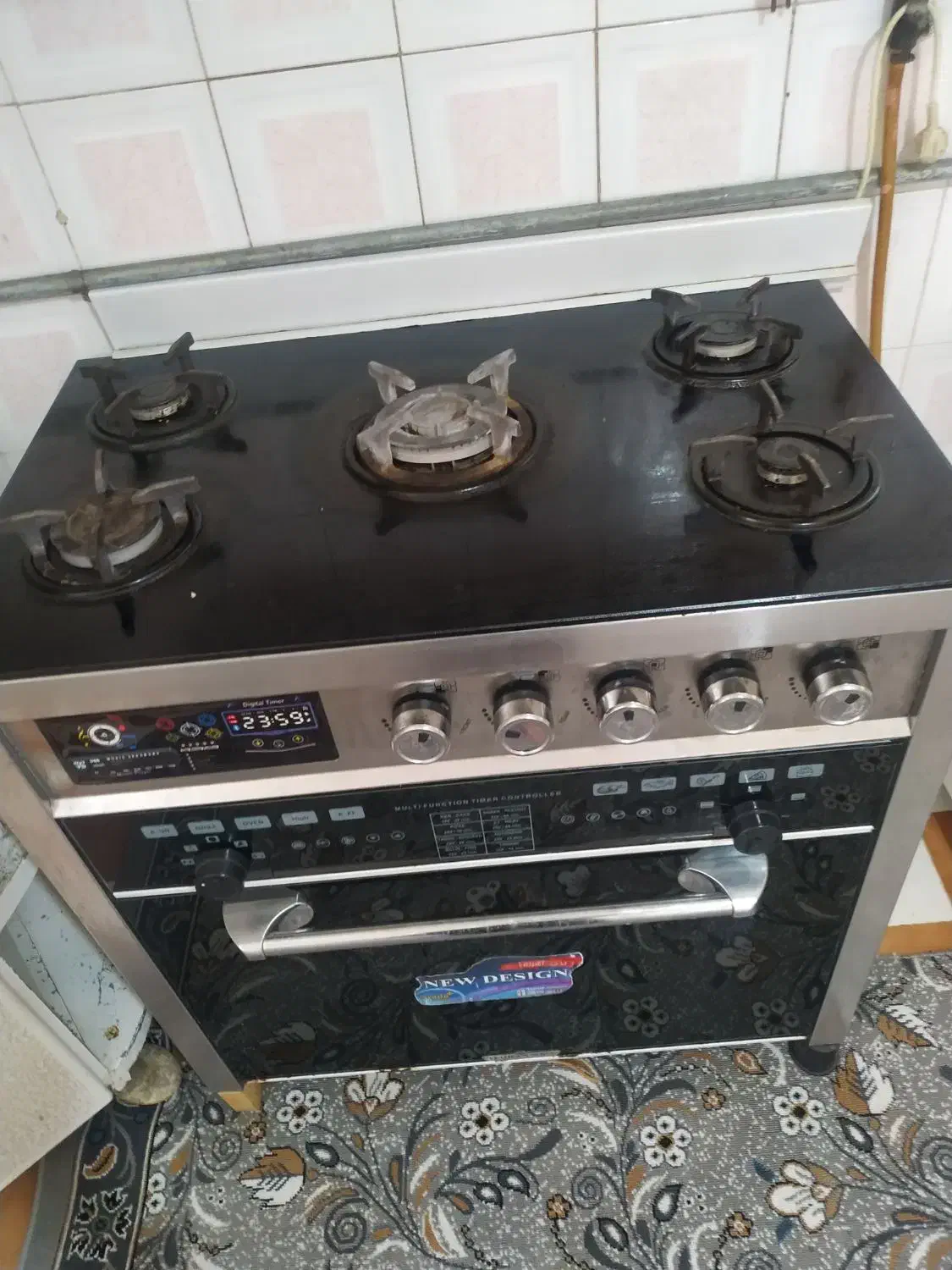 گازپنج شعله|اجاق گاز و لوازم برقی پخت‌وپز|خرم‌آباد, |دیوار