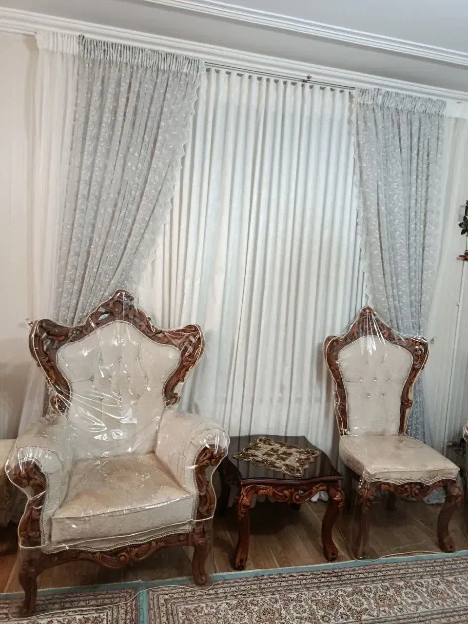 پردهی پزیرایی نوی نو|پرده، رانر، رومیزی|کرج, عظیمیه|دیوار