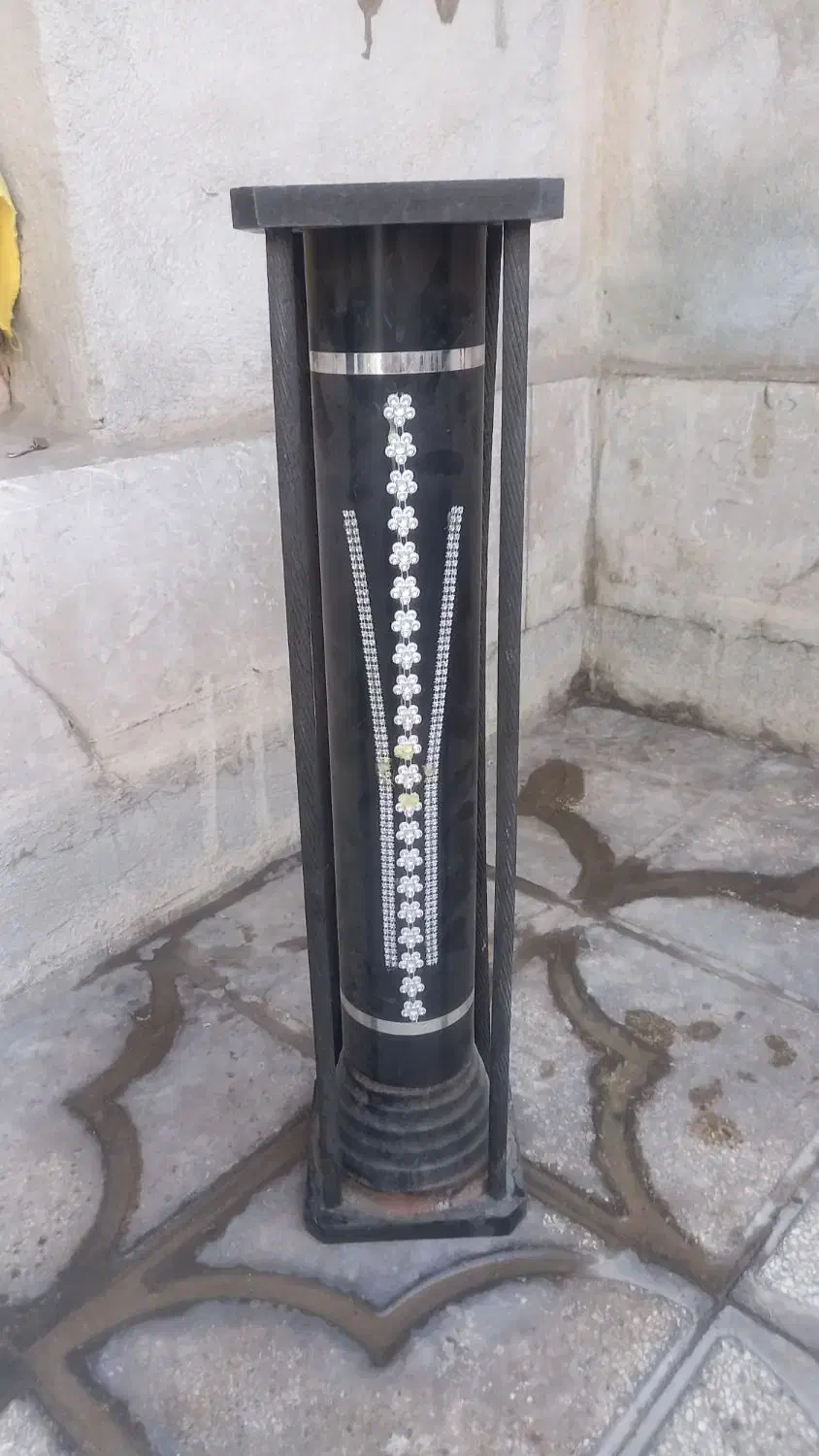 گلدان زیر تلفنی|صنایع دستی و سایر لوازم تزئینی|شیراز, گلشن|دیوار