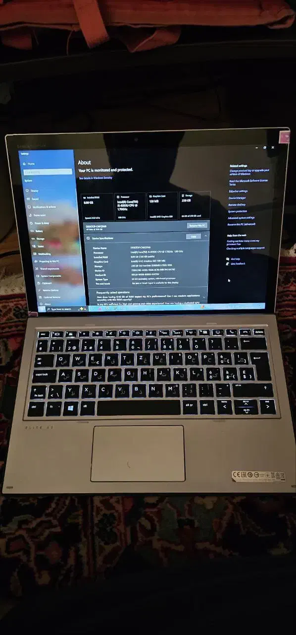 لپتاپ HP Elite X2 1013 G3 Core i5-8350U|رایانه همراه|تهران, دروس|دیوار