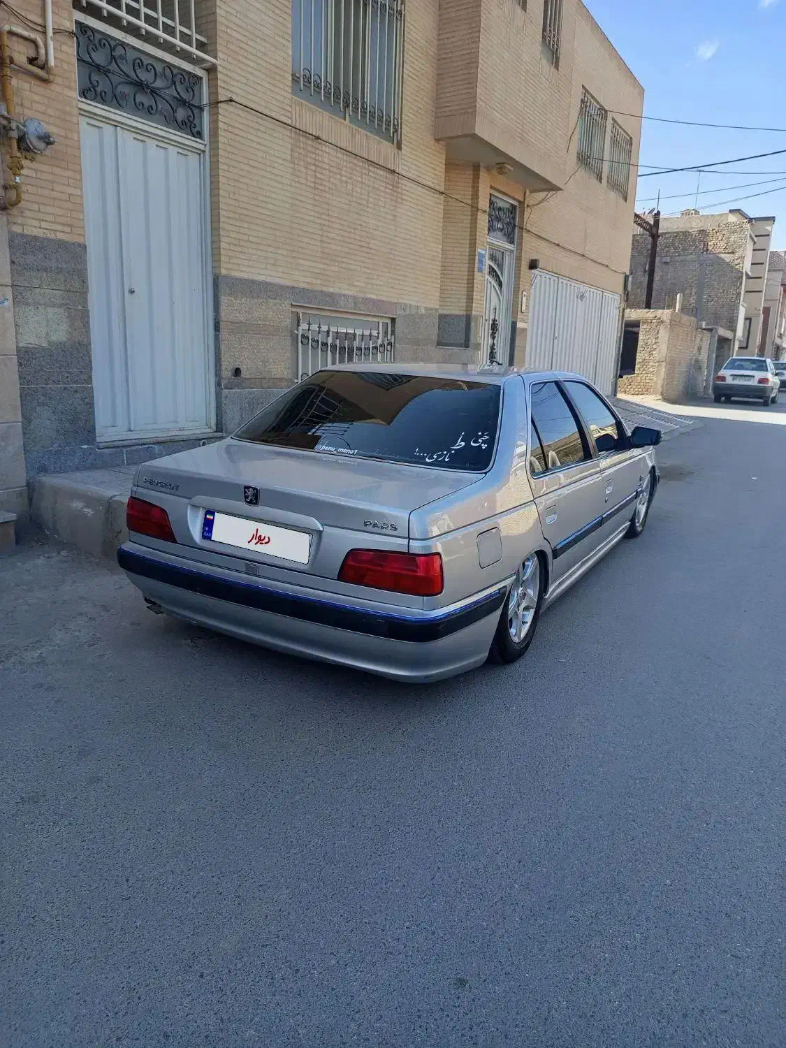 پارس نقره ای بی رنگ۸۶|خودرو سواری و وانت|یزد, |دیوار