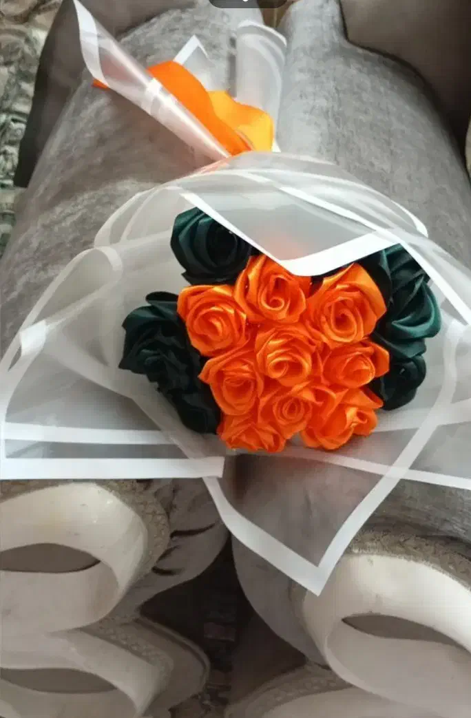 گل ربانی شیک|گل مصنوعی|قم, نخودی|دیوار