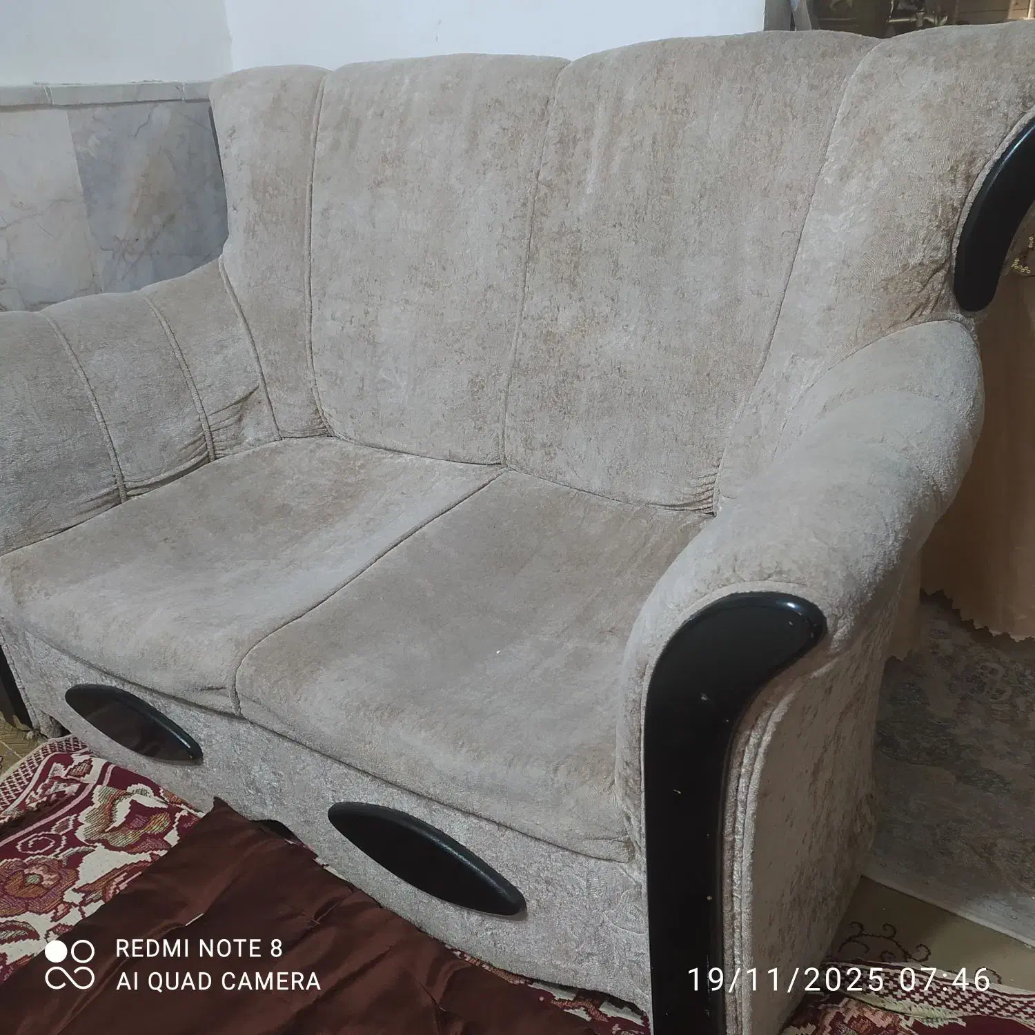 مبل،۷نفره،سالم،قیمت1300|مبلمان خانگی و میز عسلی|مشهد, شهرک ابوذر|دیوار